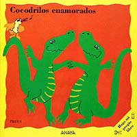 Cocodrilos enamorados