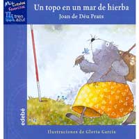 Un topo en un mar de hierba