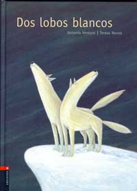 Dos lobos blancos