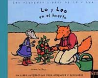Lo y Lea en el huerto