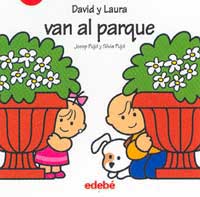 David y Laura van al parque