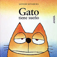 Gato tiene sueño