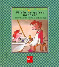 Olivia no quiere bañarse