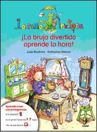 ¡La bruja divertida aprende la hora!