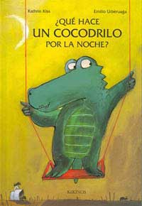 ¿Qué hace un cocodrilo por la noche?