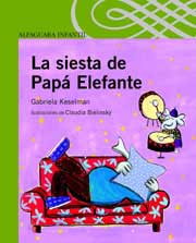 La siesta de papá elefante