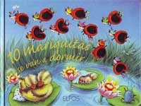Diez mariquitas se van a dormir