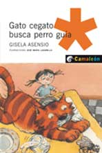 Gato cegato busca perro guía