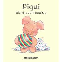 Pigui abre sus regalos