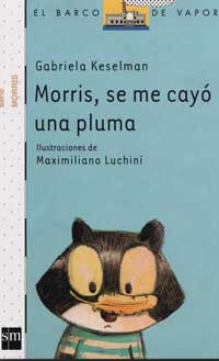Morris, se me cayó una pluma