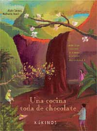 Una cocina toda de chocolate