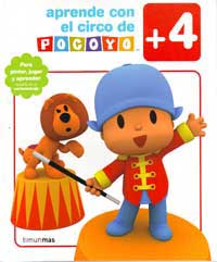 Aprende con el circo de Pocoyó +4