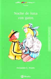 Noche de luna con gatos