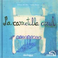 La carretilla azul