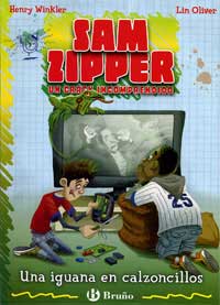 Una iguana en calzoncillos