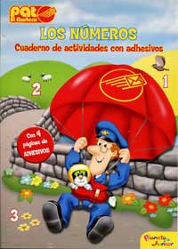 Los números : cuaderno de actividades con adhesivos