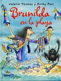 Brunilda en la playa