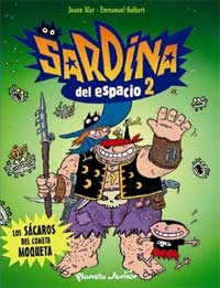 Sardina del espacio 2. Los sácaros del cometa moqueta