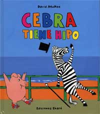 Cebra tiene hipo