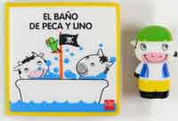 El baño de Peca y Lino