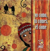 Yo como, tú comes, él come