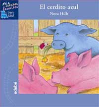 El cerdito azul