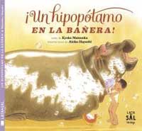 ¡Un hipopótamo en la bañera!