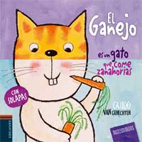 El ganejo es un gato que come zanahorias