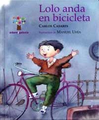 Lolo anda en bicicleta