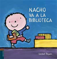 Nacho va a la biblioteca