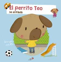 El perrito Teo se enfada