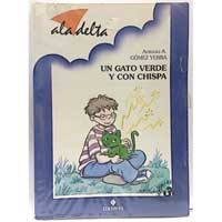 Un gato verde y con chispa