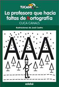 La profesora que hacía faltas de hortografía
