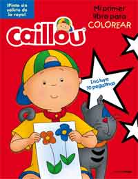 Caillou. Mi primer libro para colorear