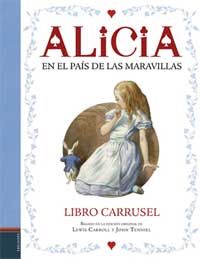 Alicia en el País de las Maravillas. Libro carrusel