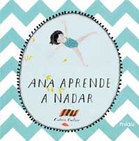 Ana aprende a nadar