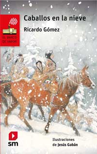 Caballos en la nieve
