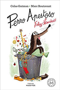 Perro apestoso. ¡Feliz Navidad!
