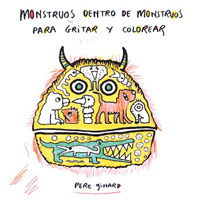 Monstruos dentro de monstruos para gritar y colorear