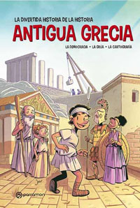 Antigua Grecia. La divertida historia de la historia. La democracia. La grúa. La cartografía