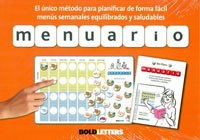 Menuario : el único método para planificar de forma fácil menús semanales equilibrados y saludables