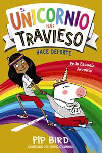 El unicornio más travieso : hace deporte