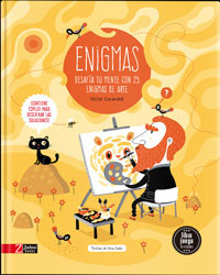 Enigmas : desafía tu mente con 25 enigmas de arte