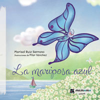 La mariposa azul