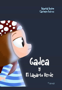 Gadea y lagarto verde