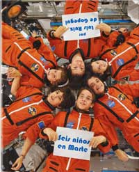 Seis niños en Marte