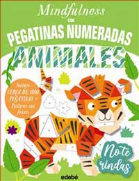 Mindfulness con pegatinas numeradas. Animales : no te rindas