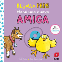 El pollo Pepe tiene una nueva amiga