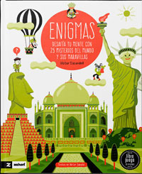 Enigmas : desafía tu mente con 25 misterios del mundo y sus maravillas