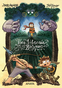 Una librería en el bosque